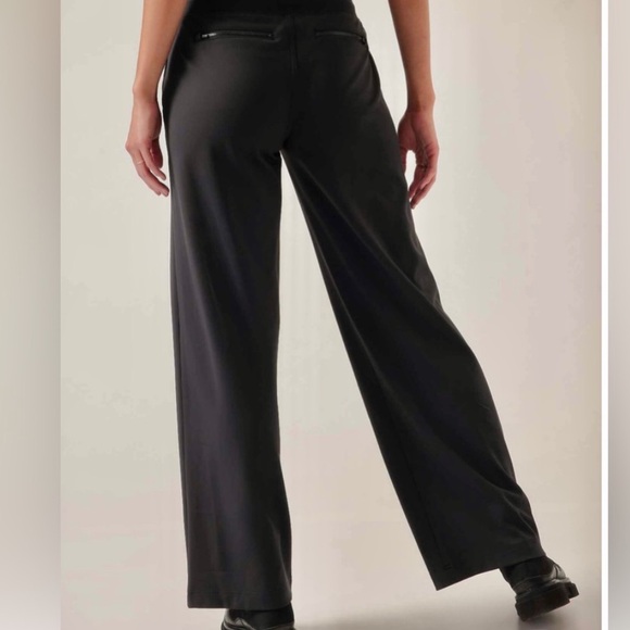NWT Athleta Venice Wide Leg Pant Size Medium Petite - Picture 2 of 4